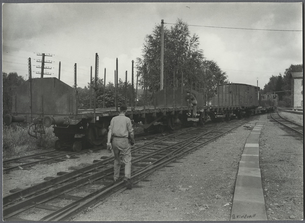 Vagnar på överföringstrallor